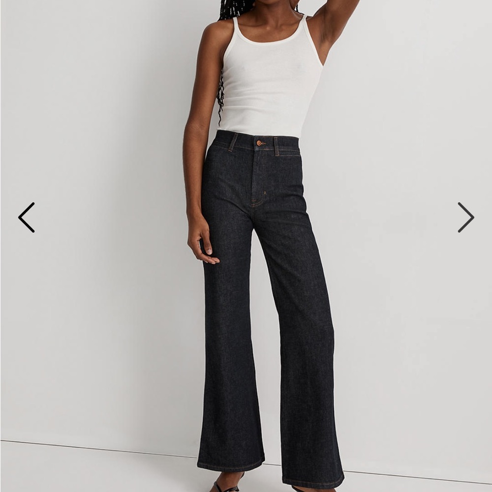 Madewell Leigh retro flare jeans in durland wash